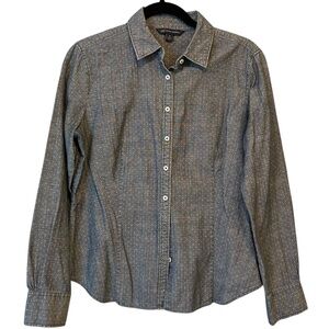 Brooks Brothers Polka Dot Button Front Shirt